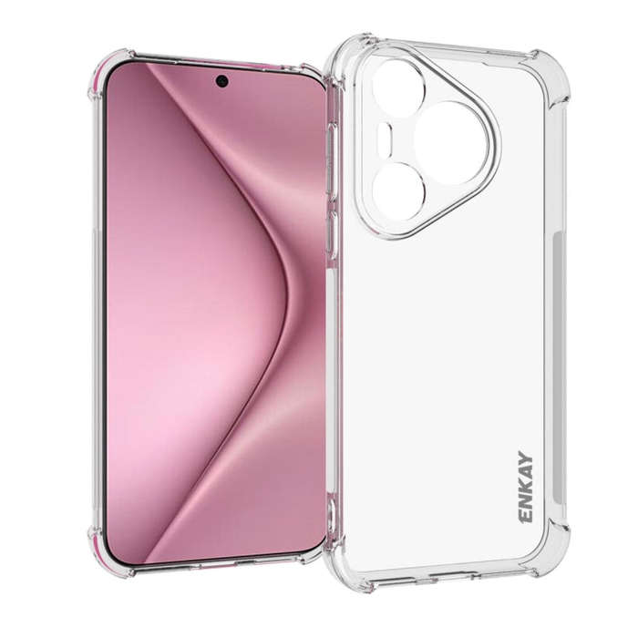 For Huawei Pura 70 ENKAY Hat-Prince Transparent TPU Shockproof Phone Case