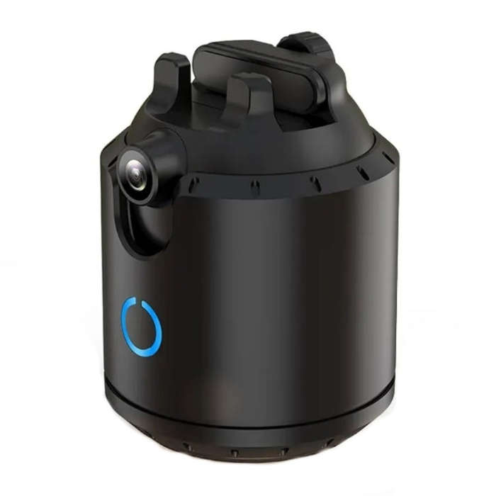 YUNTENG T7 360 Degree Rotation Desktop Smart PTZ Support Automatic Tracking(Black)