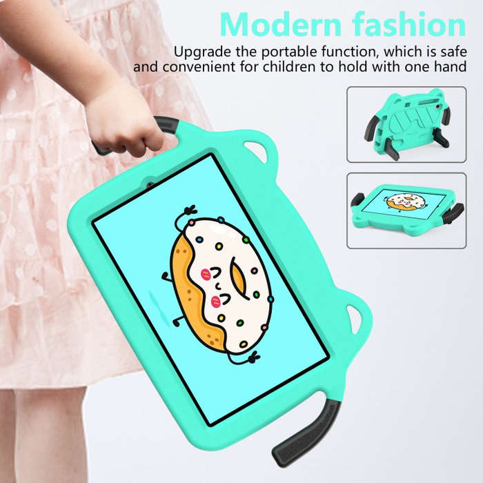 For Huawei MatePad T8 8.0 2020 Ice Baby EVA Shockproof Hard PC Tablet Case(Mint Green+Black)