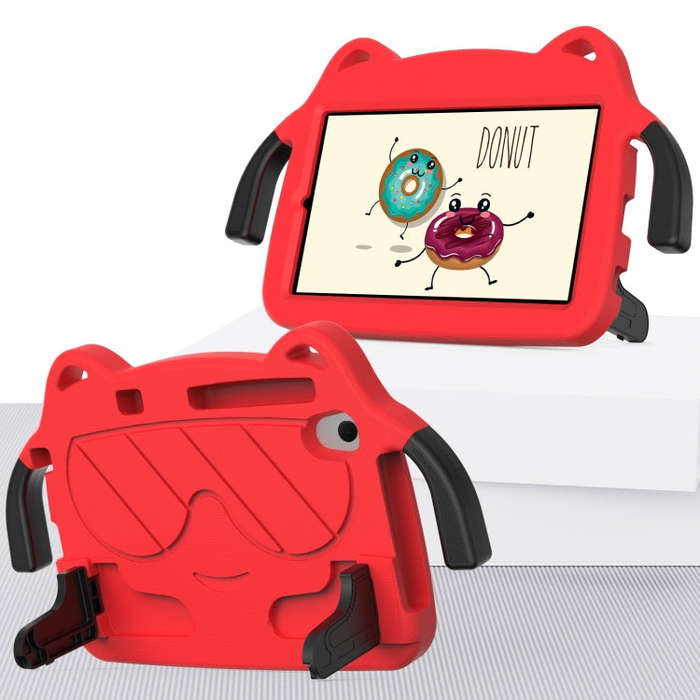 For Huawei MatePad T8 8.0 2020 Ice Baby EVA Shockproof Hard PC Tablet Case(Red+Black)