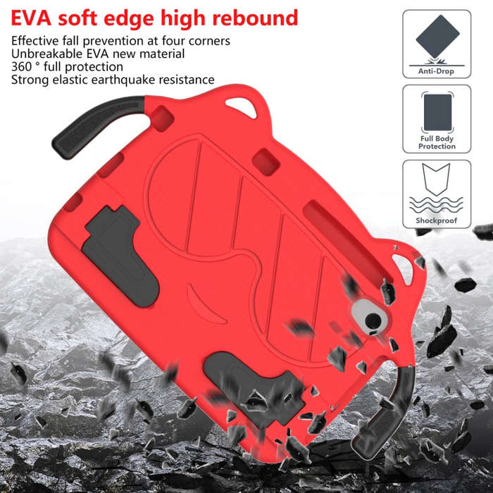 For Huawei MatePad T8 8.0 2020 Ice Baby EVA Shockproof Hard PC Tablet Case(Red+Black)