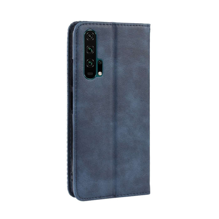 Magnetic Buckle Retro Crazy Horse Texture Horizontal Flip Leather Case for HUAWEI Honor 20pro , w...