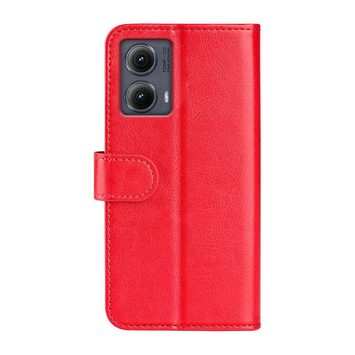 For Motorola Edge 5G 2024 R64 Texture Horizontal Flip Leather Phone Case(Red)