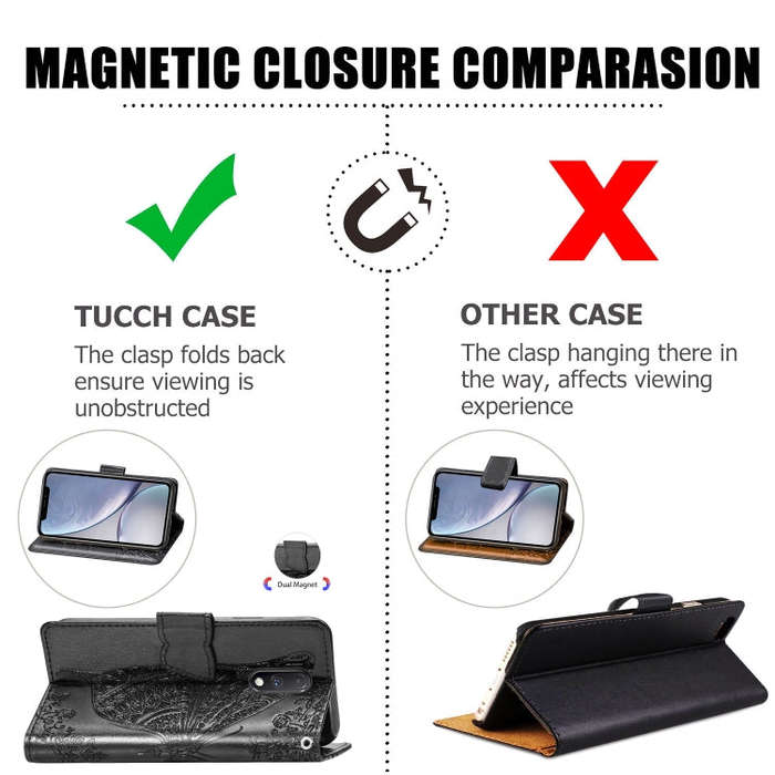 Butterfly Love Flowers Embossing Horizontal Flip Leather Case For One Plus 7  with Holder & Card ...