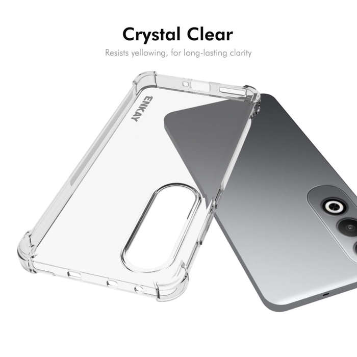For OnePlus Nord CE4 ENKAY Hat-Prince Transparent TPU Shockproof Phone Case