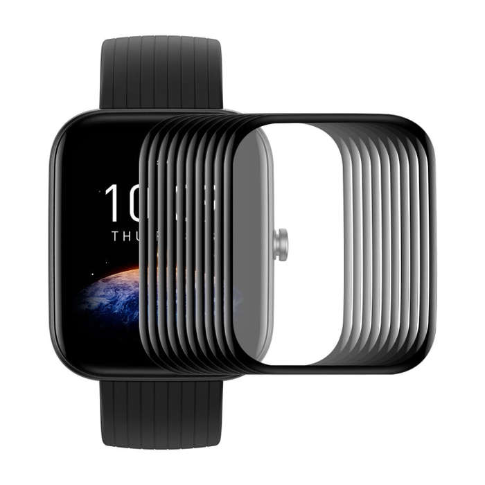 For Amazfit Bip 5 / Bip 5 Pro 10pcs ENKAY 3D Full Coverage Soft PC Edge PMMA HD Screen Film
