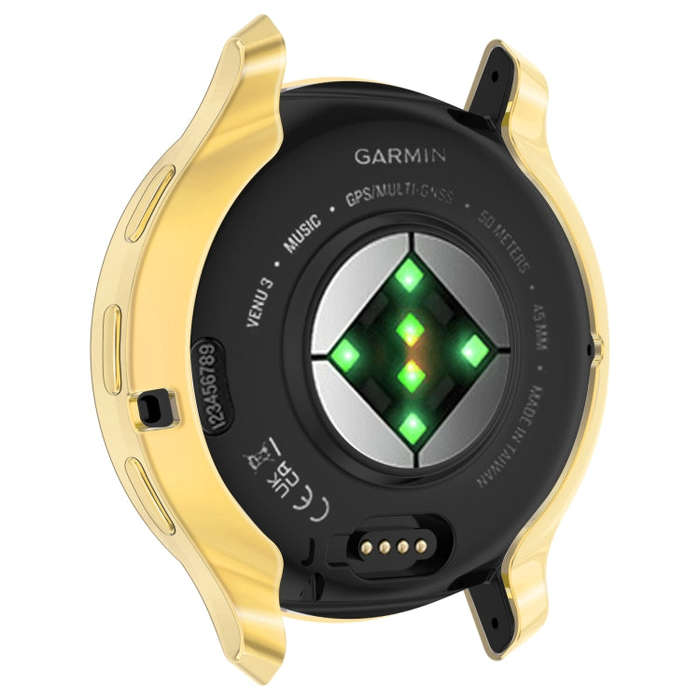 For Garmin Venu 3S TPU All-Inclusive Watch Protective Case(Gold)