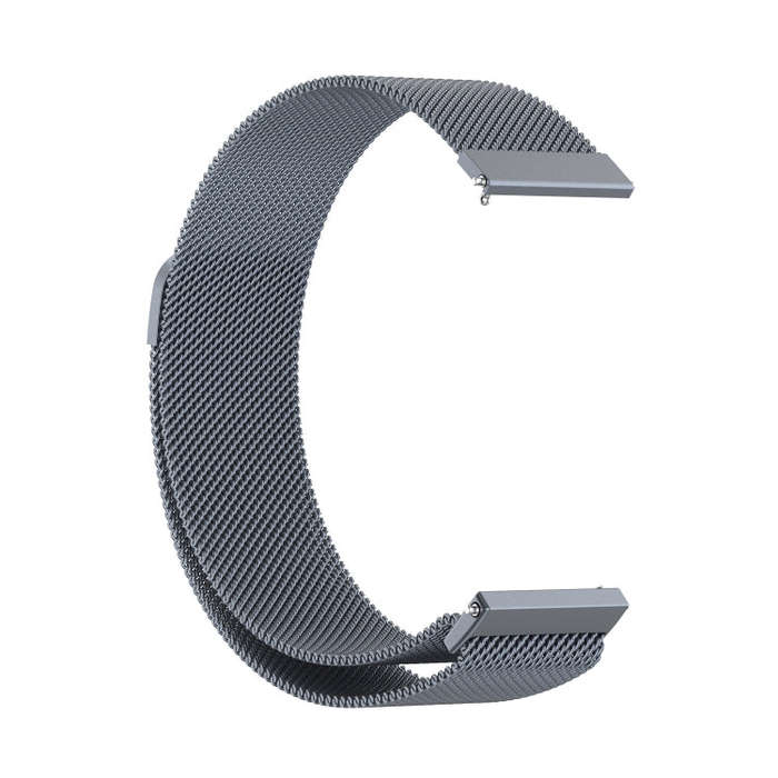 For Huawei Watch GT4 41mm Milan Magnetic Steel Mesh Watch Band(Gray)
