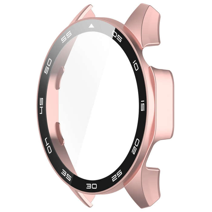 For Huawei Watch GT 4 46mm PC + Tempered Glass Integrated Watch Protective Case with Graduated Di...