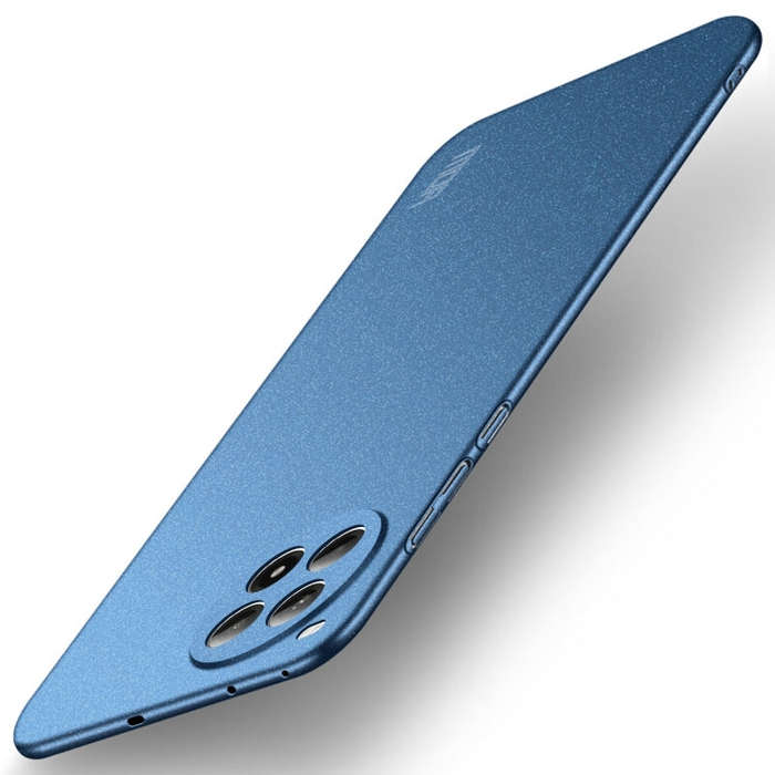 For OnePlus Ace 3 Pro MOFI Fandun Series Frosted PC Ultra-thin All-inclusive Phone Case(Blue)