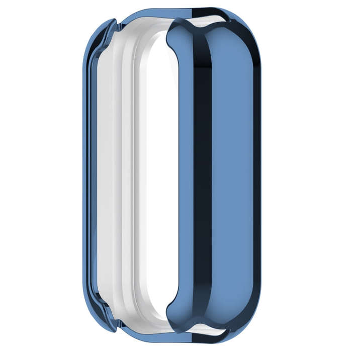 For Xiaomi Smart Band 8 Active Full Package TPU Electroplated Watch Protective Case(Blue)