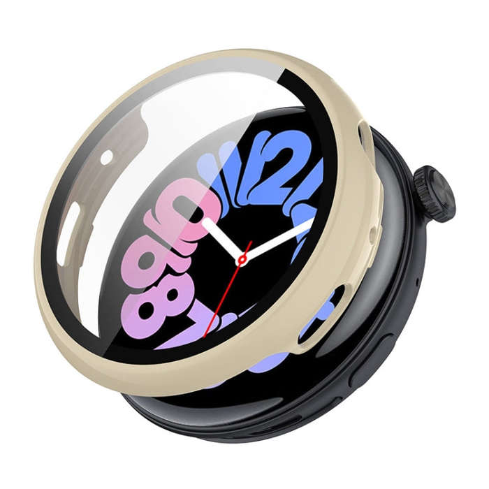 For vivo Watch 3 ENKAY Hat-Prince Full Coverage PC + Tempered Glass Film Integrated Watch Case(Iv...