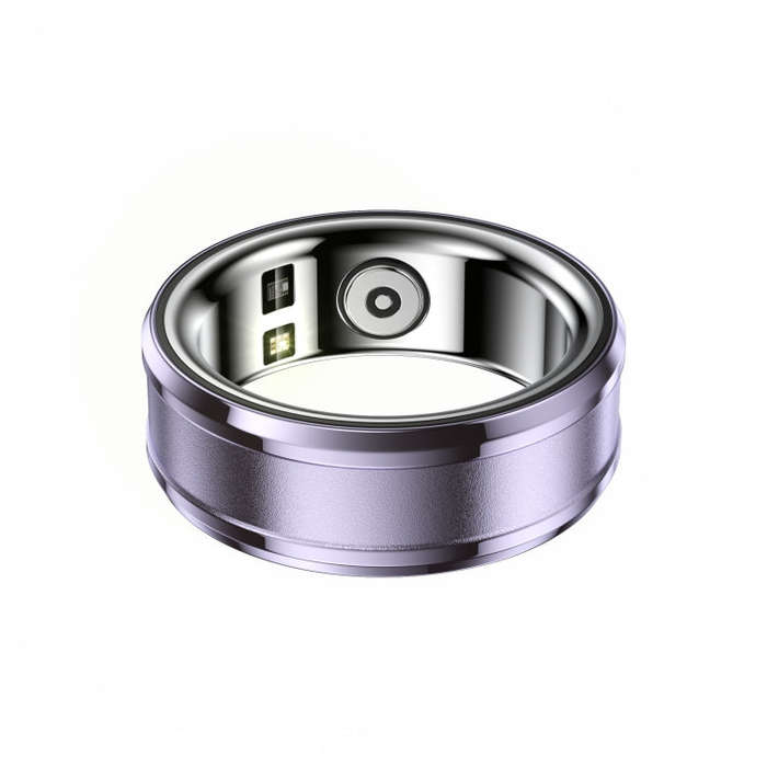 R3 SIZE 18 Smart Ring, Support Heart Rate / Blood Oxygen / Sleep Monitoring(Purple)