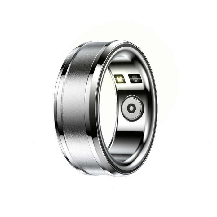 R3 SIZE 18 Smart Ring, Support Heart Rate / Blood Oxygen / Sleep Monitoring(White)