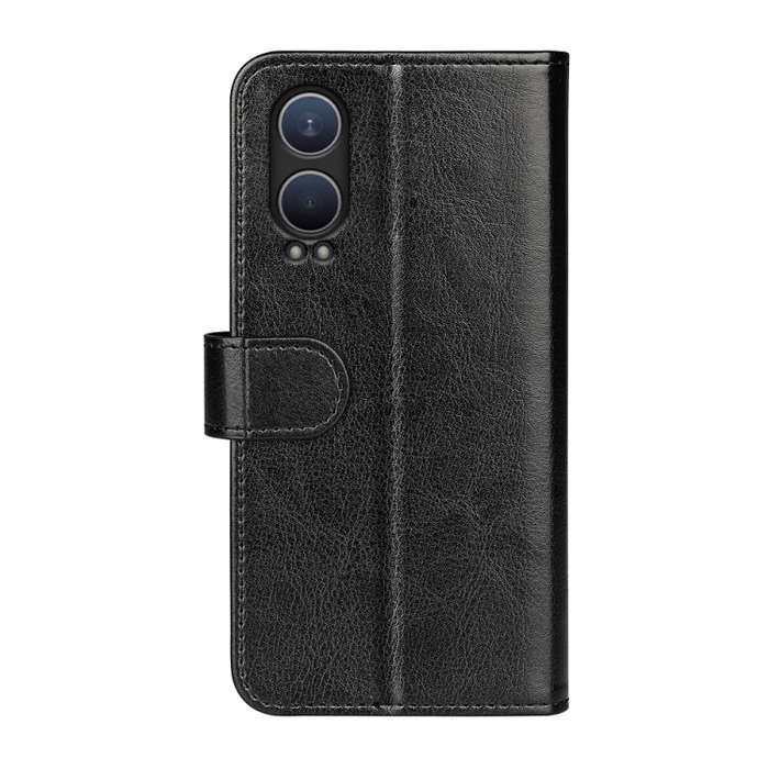 For OnePlus Nord CE 4 Lite 5G R64 Texture Horizontal Flip Leather Phone Case(Black)