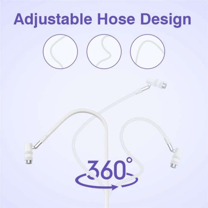 HD-AL10 UV Manicure Eyelash Beauty Floor Lamp Focus Adjustment Touch Dimming with Foot Switch, Pl...