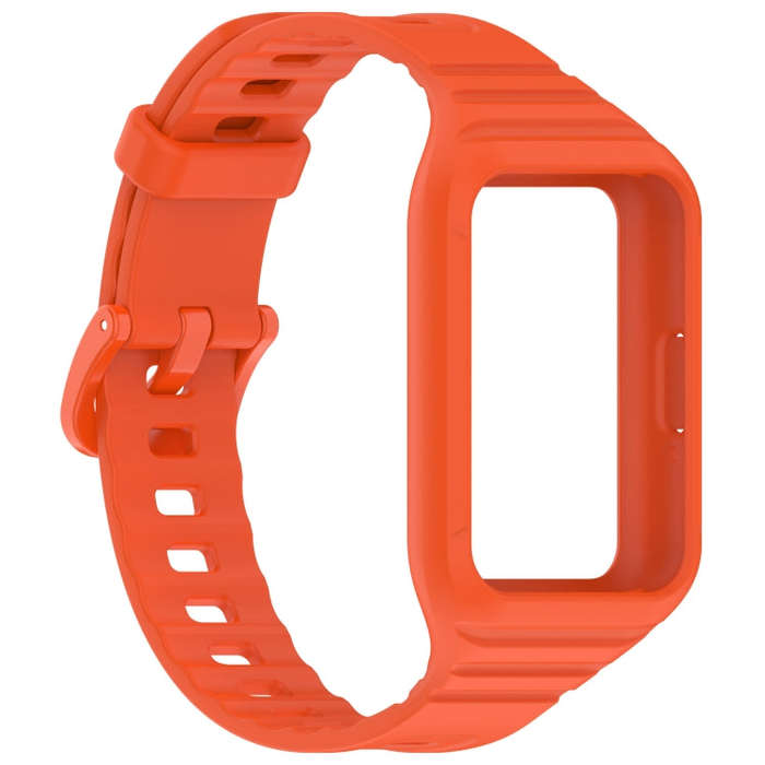 For Samsung Galaxy Fit 3 Integrated TPU Watch Band(Orange)