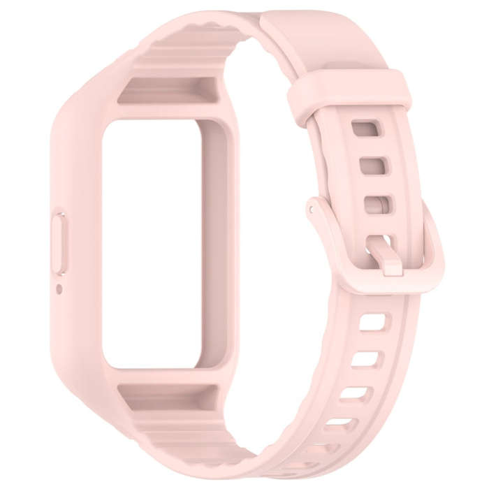 For Samsung Galaxy Fit 3 Integrated TPU Watch Band(Pink)