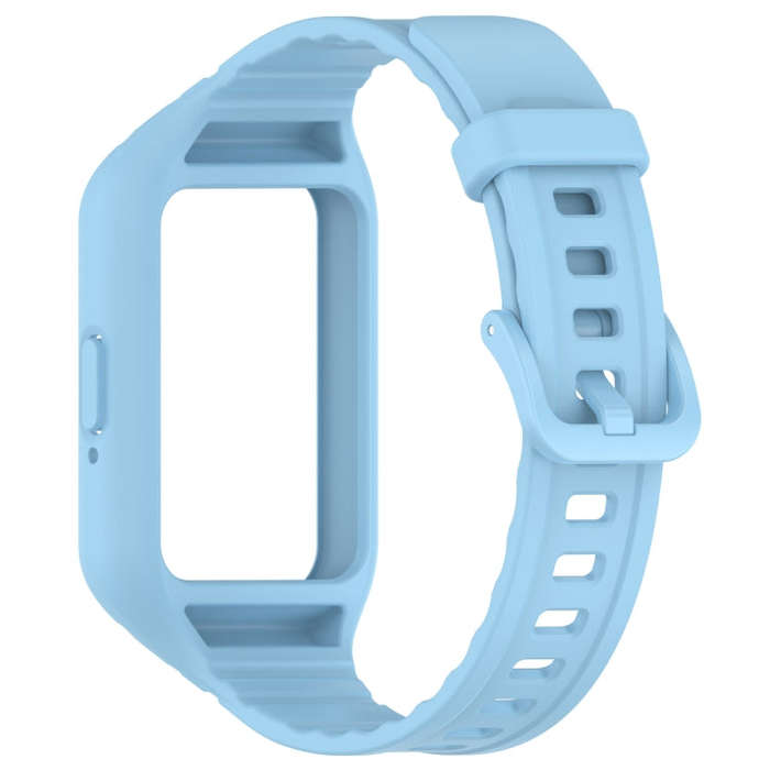 For Samsung Galaxy Fit 3 Integrated TPU Watch Band(Sky Blue)