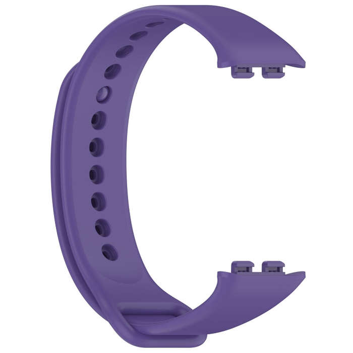 For Honor Band 9 Solid Color TPU Watch Band(Purple)