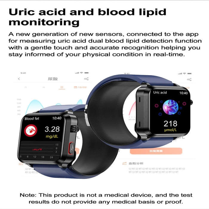 S11 1.92 inch Color Screen Smart Watch, Support Air Pump + Balloon Type Accurate Blood Pressure T...