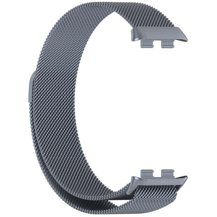For Honor Band 9 Milan Magnetic Steel Mesh Watch Band(Gray)