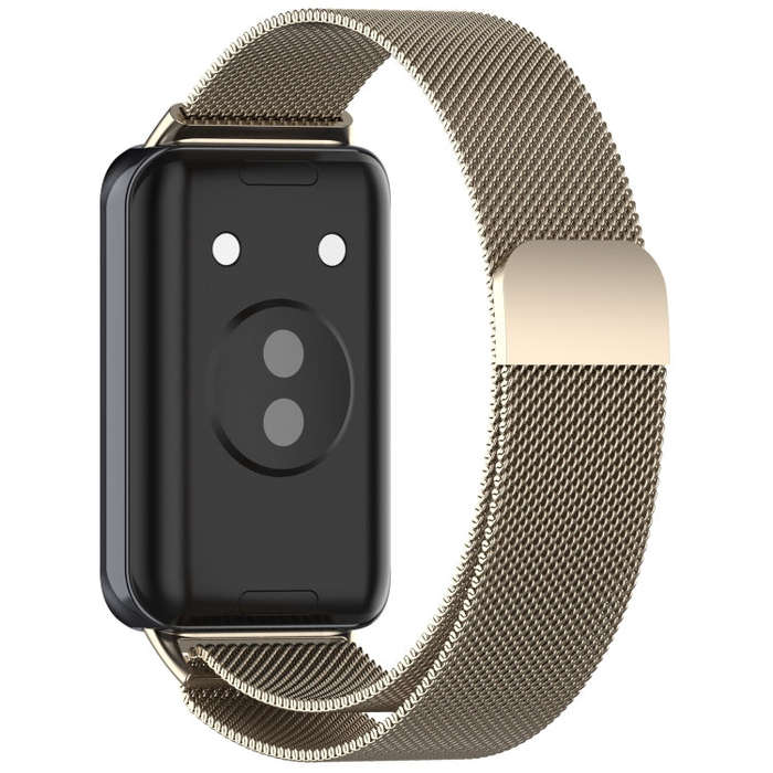 For Honor Band 9 Milan Magnetic Steel Mesh Watch Band(Starlight)