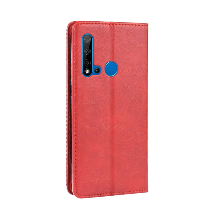 Magnetic Buckle Retro Crazy Horse Texture Horizontal Flip Leather Case for Huawei P20 lite (2019)...