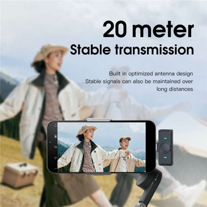 SX21 Type-C Port 2.4G Smart Clip-On Wireless Microphone