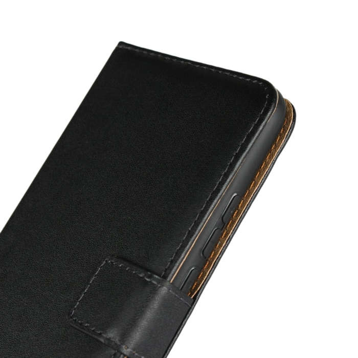 Leather Horizontal Flip Holster for Huawei Mate 20 Lite / Maimang 7 with Magnetic Clasp and Brack...