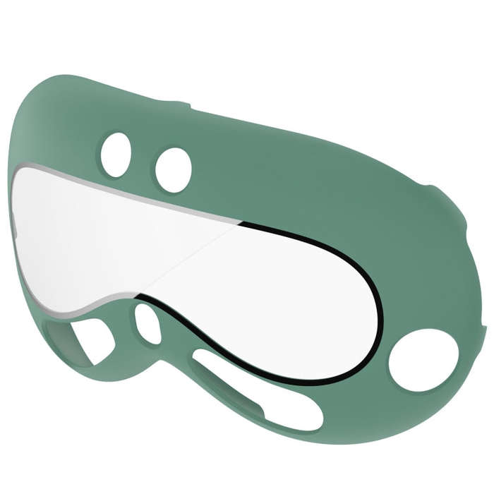 For Apple Vision Pro PC+ Toughened Film Protective Cover VR Glasses Accessories(Green)