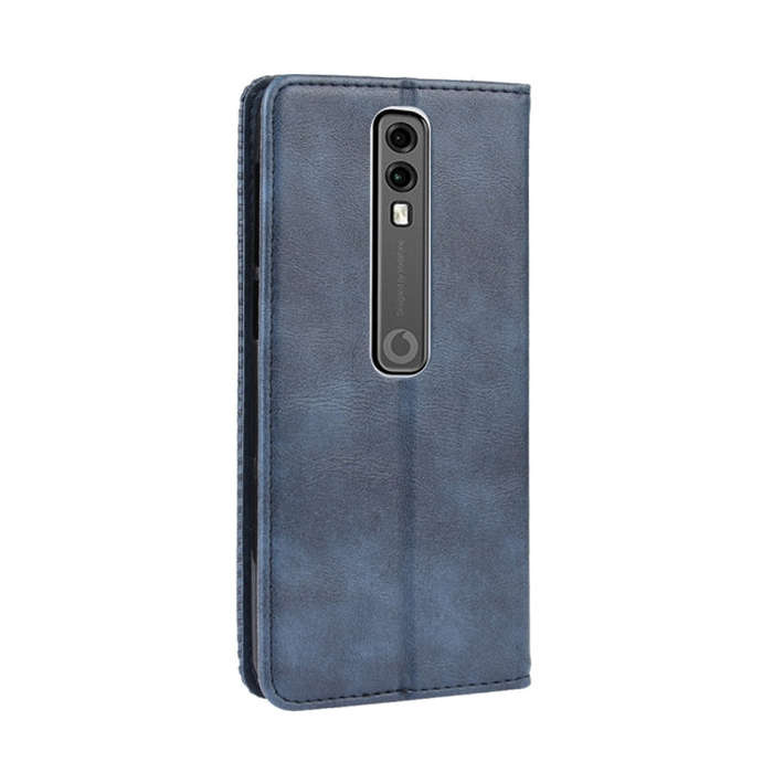 Magnetic Buckle Retro Crazy Horse Texture Horizontal Flip Leather Case for Vodafone Smart V10 (VF...
