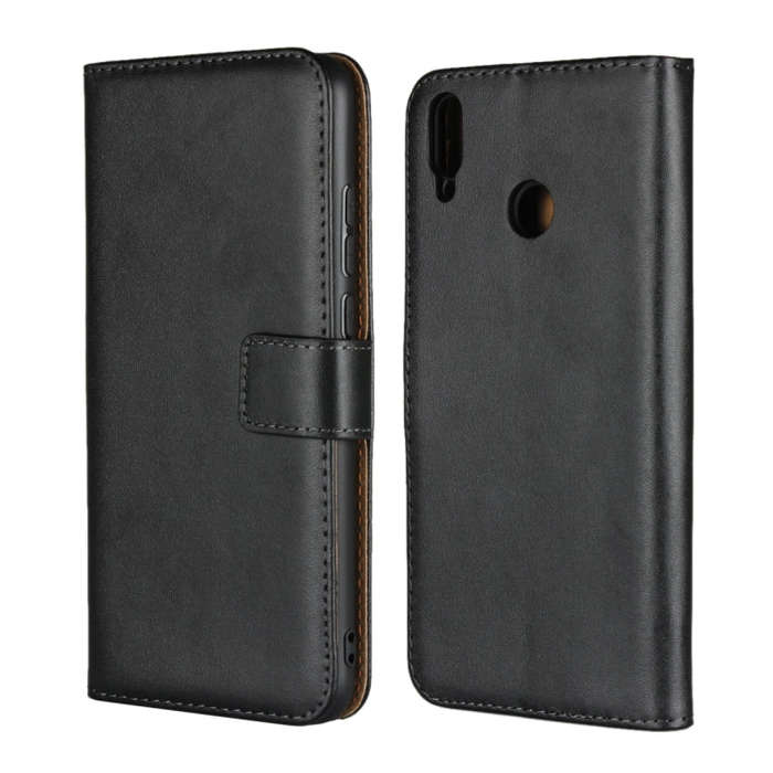 Leather Horizontal Flip Holster for Huawei Honor 8X /Honor View 10 Lite with Magnetic Clasp and B...