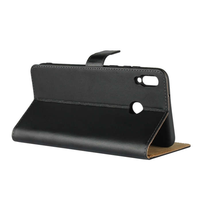 Leather Horizontal Flip Holster for Huawei Honor 8X MAX with Magnetic Clasp and Bracket and Card ...