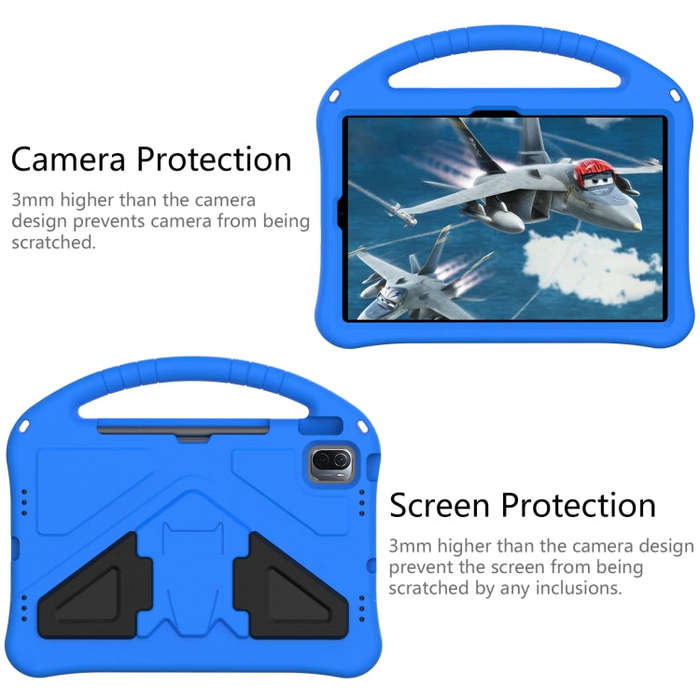 For Huawei Matepad SE 11 2024 EVA Shockproof Tablet Case with Holder(Blue)