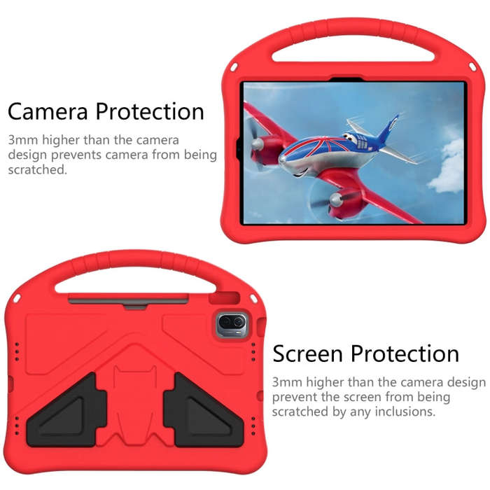 For Huawei Matepad SE 11 2024 EVA Shockproof Tablet Case with Holder(Red)