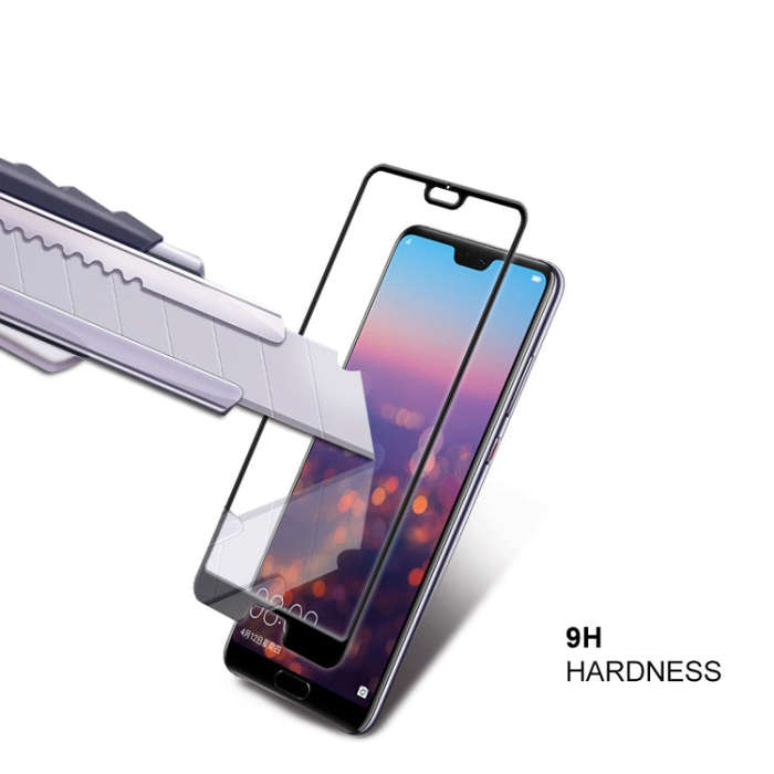 mocolo 0.33mm 9H 2.5D Full Glue Tempered Glass Film for Huawei P20 Pro(Black)