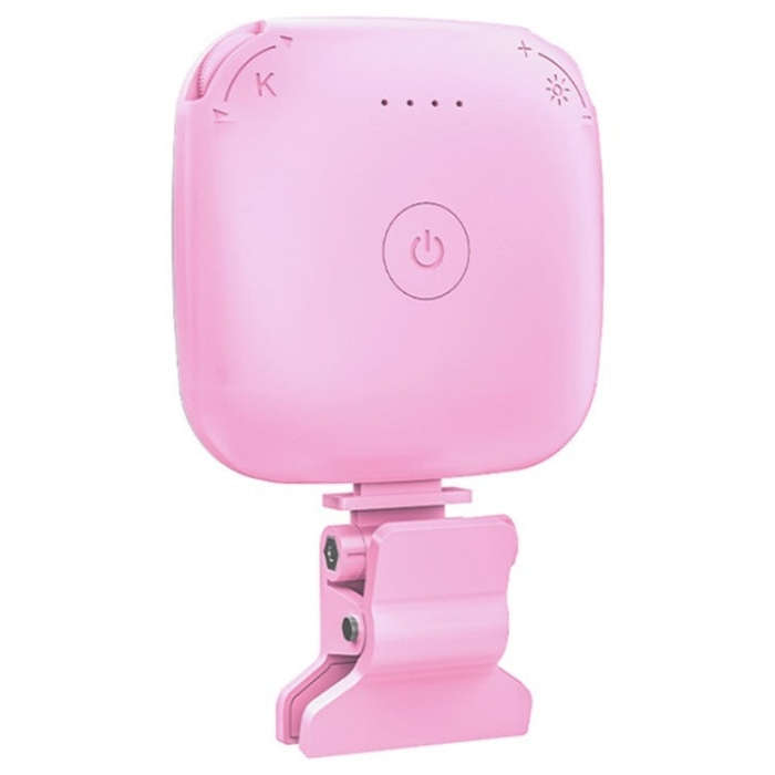 V15 Mini Clip-On Portable LED Fill Light Phone Laptop Video Conference Live Streaming Fill Lamp(P...
