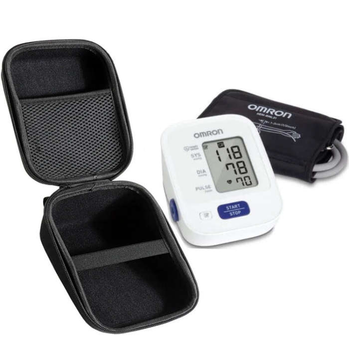 Electronic Blood Pressure Device Storage Bag Portable Outdoor EVA Hard Shell Protective Bag