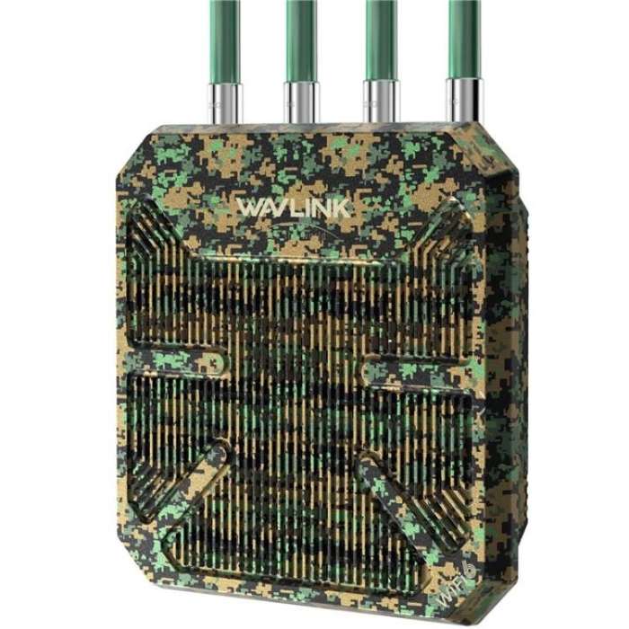 WAVLINK WN573HX3 WiFi 6 Extender Outdoor AX3000 Dual Band  Courtyard RV Wireless Router, Plug:AU ...