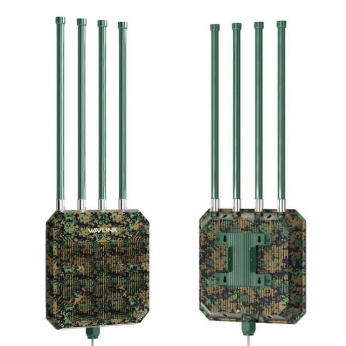 WAVLINK WN573HX3 WiFi 6 Extender Outdoor AX3000 Dual Band  Courtyard RV Wireless Router, Plug:EU ...