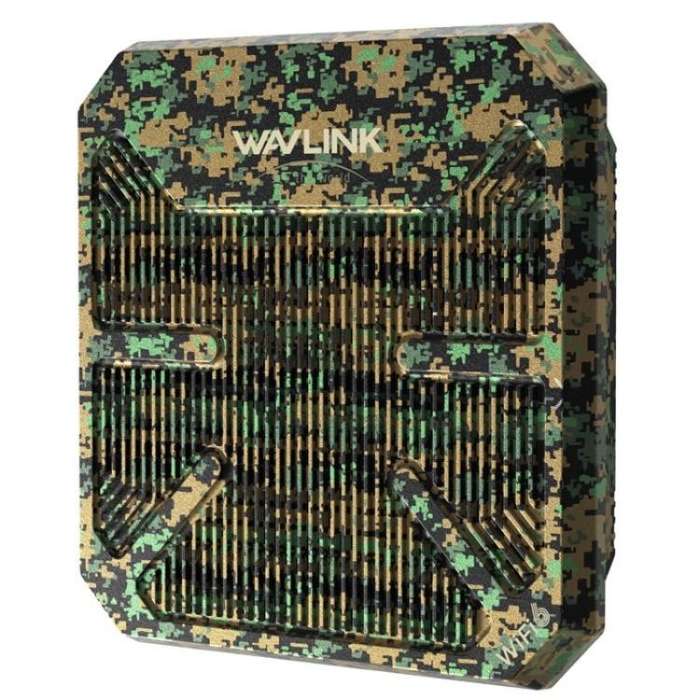 WAVLINK WN573HP3 Built-In 12dBi Directional Antenna Outdoor AX3000 Dual Band Repeater, Plug:EU Plug