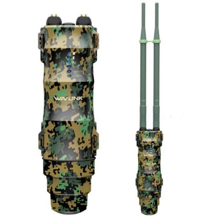 WAVLINK WN570HN2 Poe Weatherproof WiFi Extender 300Mbps High Power Outdoor Router, Plug:UK Plug