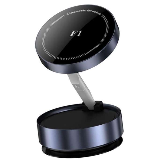 F1 Dashboard Mount Strong Suction Navigation Stand Universal Magnetic Car Phone Holder(Tarnish)