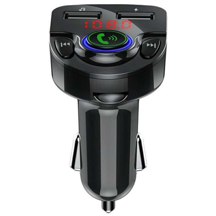 G32 Bluetooth MP3 Player Voice Navigation Car Charger Voltage Detection FM Transmitter