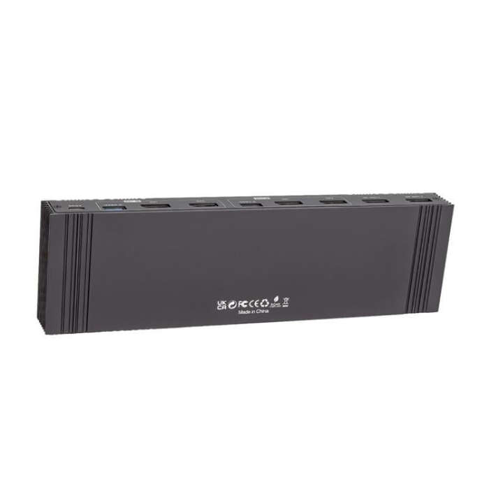 K10-2 For 2 Computers/Monitors USB 3.0 Dual DP Output 8K 60Hz 2x2 Version 2.1 KVM Switcher, Plug:...