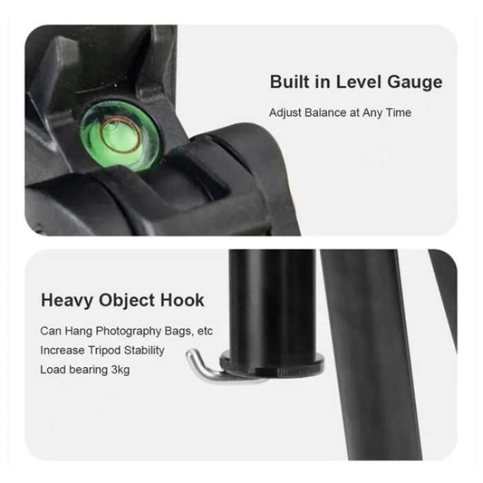 YUNTENG VCT-180 Selfie Stick Foldable Photography Camera Tripod Live Streaming Stand