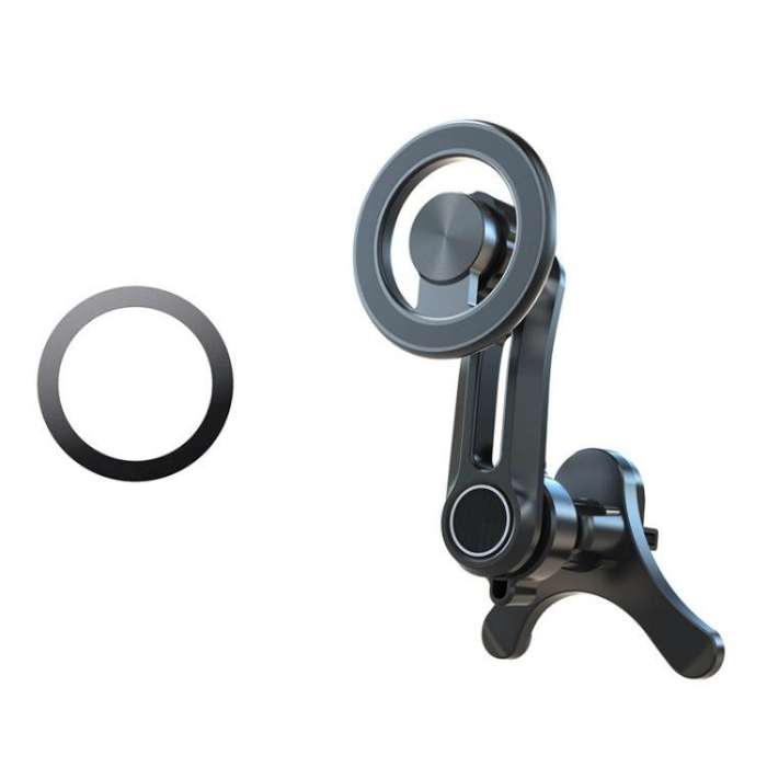 V005 360 Degree Rotatable Air Vent Holder Bracket Compatible With MagSafe Car Phone Mount(Single ...
