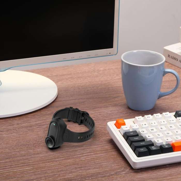 For Insta 360 Go 3 / Go 3S / Go 2 Solid Color Silicone Watch Band(White)