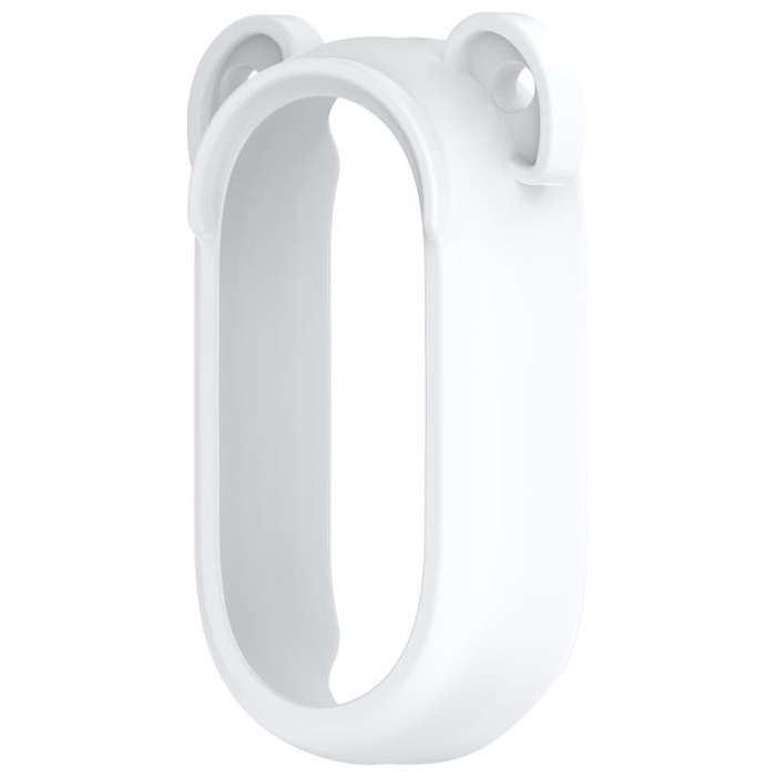 For Insta 360 Go 2 Solid Color Silicone Protective Case(White)